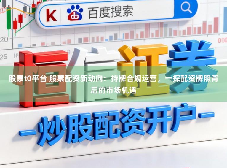 股票t0平台 股票配资新动向：持牌合规运营，一探配资牌照背后的市场机遇