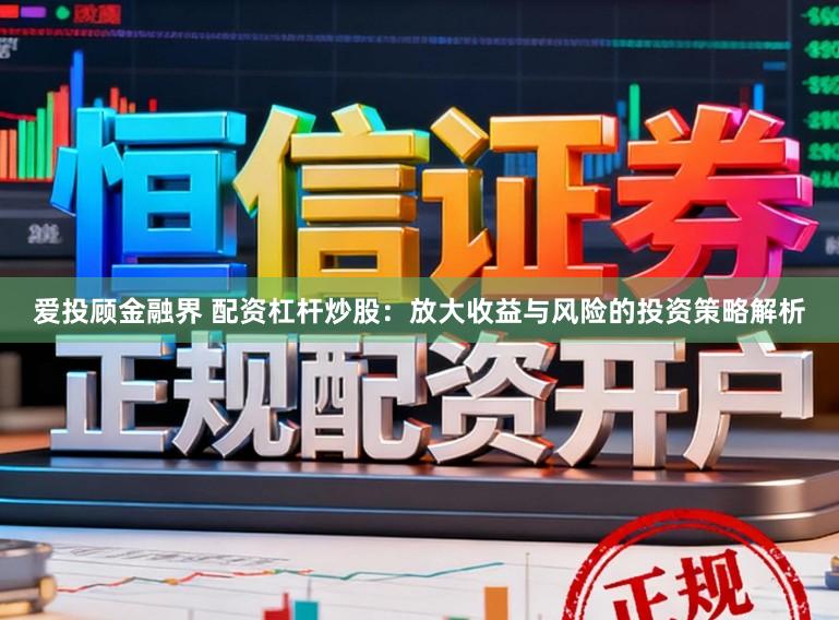 爱投顾金融界 配资杠杆炒股：放大收益与风险的投资策略解析