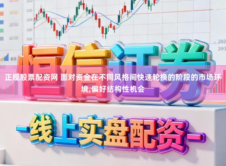正规股票配资网 面对资金在不同风格间快速轮换的阶段的市场环境,偏好结构性机会