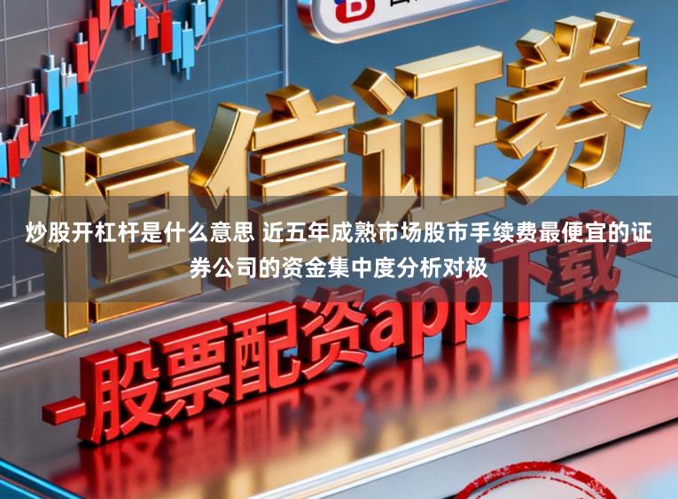 炒股开杠杆是什么意思 近五年成熟市场股市手续费最便宜的证券公司的资金集中度分析对极