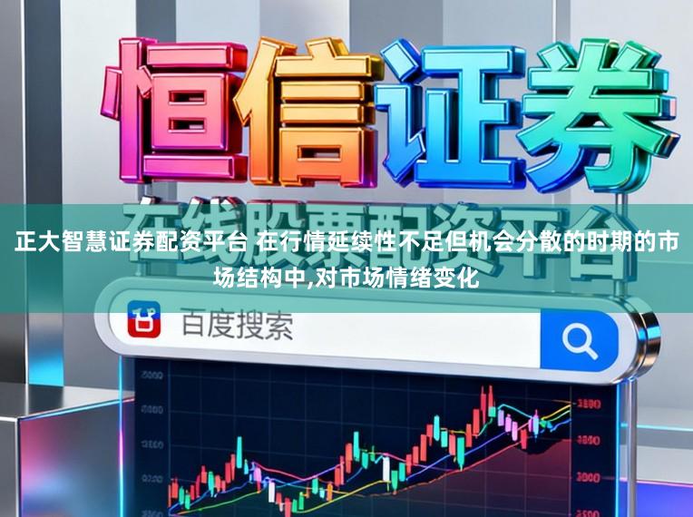 正大智慧证券配资平台 在行情延续性不足但机会分散的时期的市场结构中,对市场情绪变化
