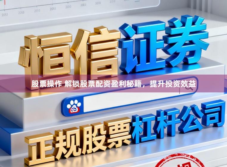 股票操作 解锁股票配资盈利秘籍，提升投资效益